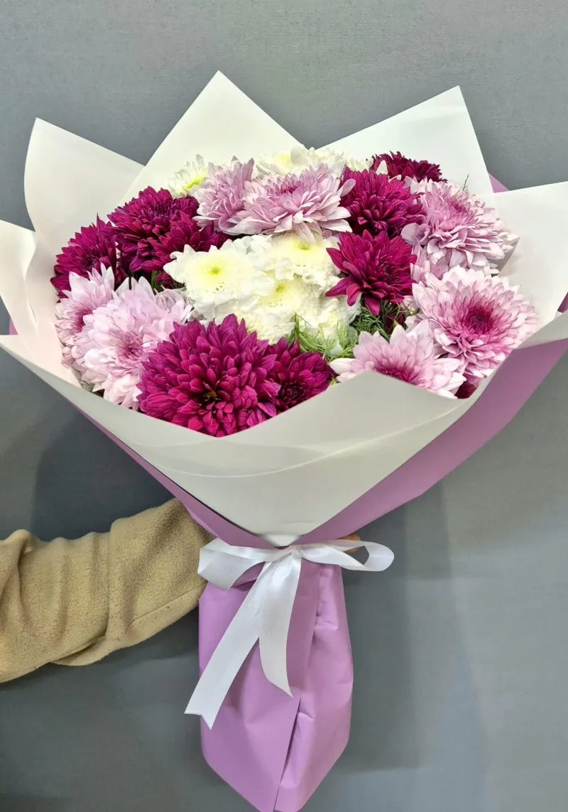 KARIŞIK KASIMPATI BUKETİ CANLI