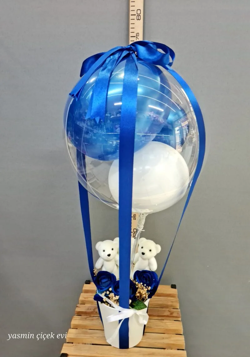 YENİ DOĞAN ERKEK  BEBEK ÇİÇEĞİ YAPAY