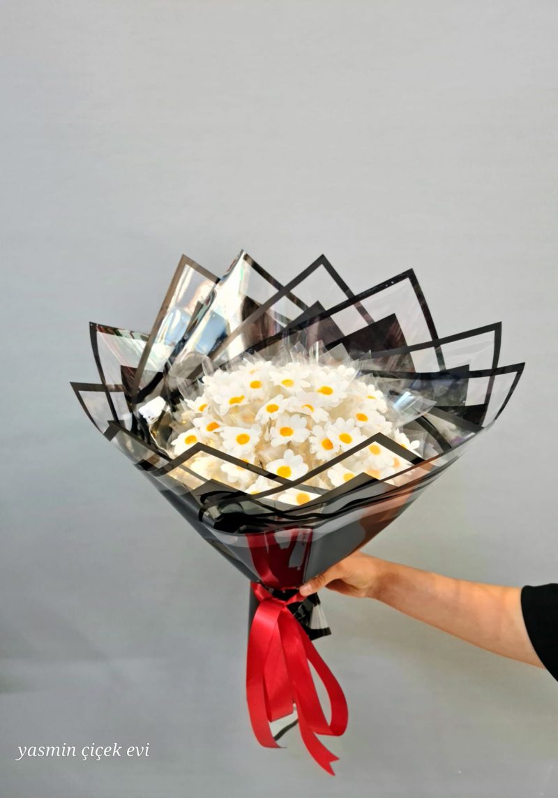 PAPATYA BUKETİ IŞIKLI YAPAY